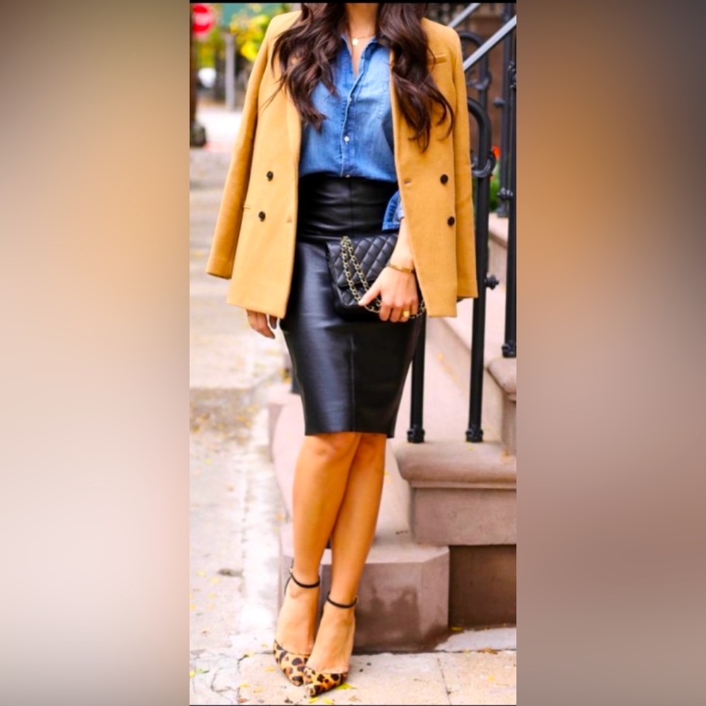 Vintage wilson’s Leather Pencil Classic Skirt